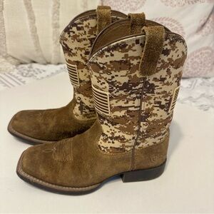 Ariat Tan Leather Boots